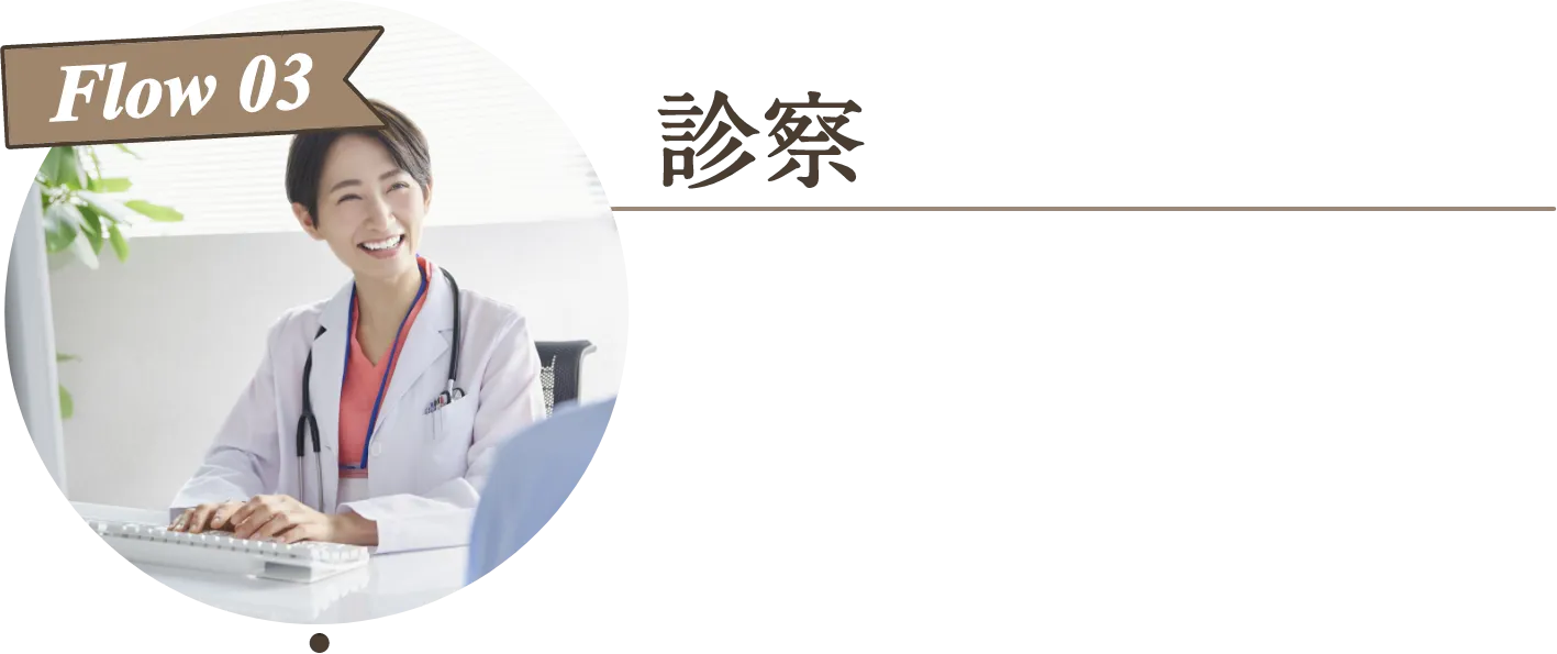 '医療脱毛の流れ' image